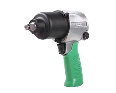 фото Гайковерт пневматический ударный Eco AIW-742S, 742 Нм, квадрат 1/2", набор головок