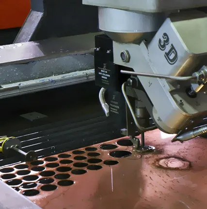 Фото №0 Гидроабразивная резка меди