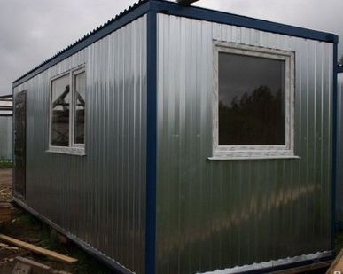 фото Вагончики на колесах (шасси) для участка