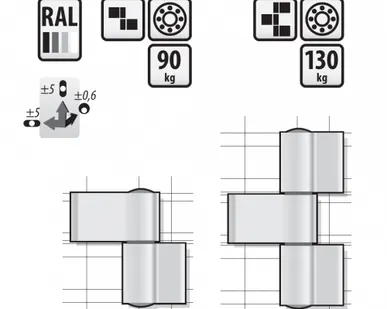 фото Петля дверная СТН-0611-10
