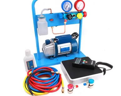 фото ОДА Сервис Комплект для заправки кондиционеров, COMPACT с функцией заправки масла AC-3014