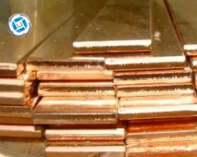 фото Полоса ( Шина ) бронзовая БрХ1Цр; 12,0х300х1200; т/о ПЛС