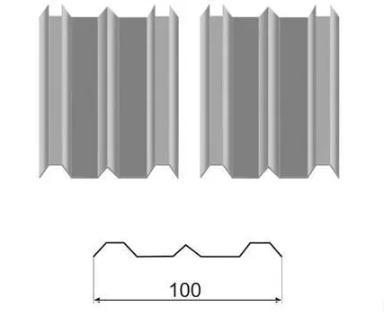 Фото №0 Металлический штакетник ШТ-100 7004 светло-серый