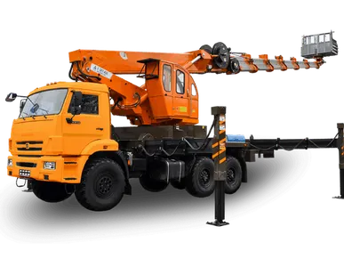 фото Автовышка вездеход 40 метров