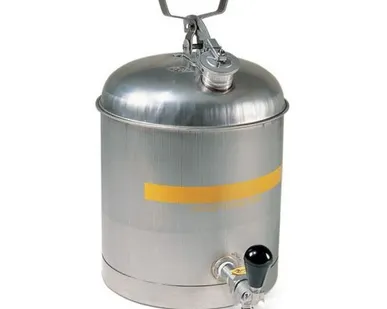 фото Баллон 19 л, из нержавеющей стали, с самозакрывающимся краном на 3/4 дюйма