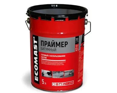 фото ПРАЙМЕР БИТУМНЫЙ(ЭКОМАСТ 3Л)
