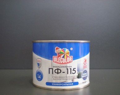 фото Эмаль ПФ-115 бежевая 0,5кг Олеколор