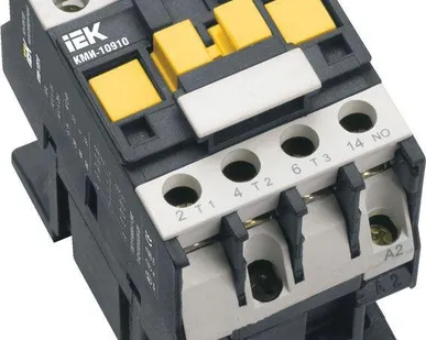 фото Контактор КМИ-11211 12А 230В/АС3 1НЗ ИЭК KKM11-012-230-01