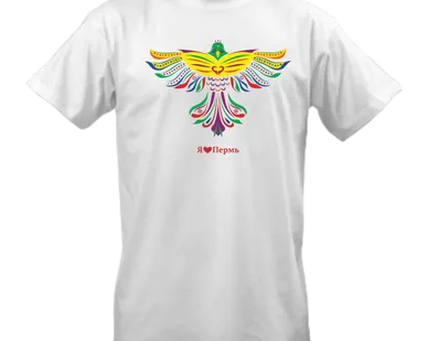 фото Футболка с символикой города (в ассортименте)