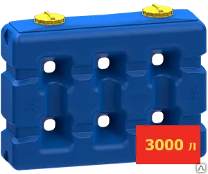 фото Бак прямоугольный 3000литров KSC-P-3000