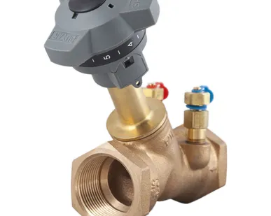 фото Клапан 32 PN 25 балансировочный резьбовой бронзовый