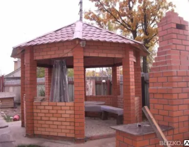 фото Кладка из кирпича портиков, беседок, арок и др. декоративных конструкций