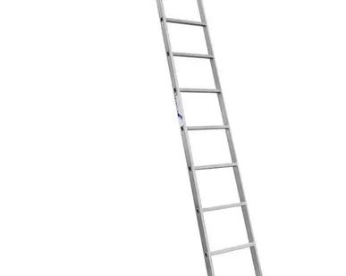 фото Лестница односекционная алюминиевая 5112