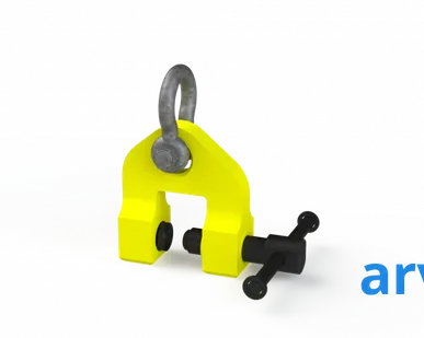 фото Захват струбцинный вертикальный ZSV (г/п 
3 т, лист 0-50мм)