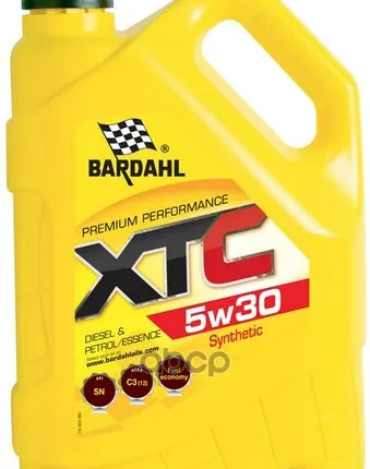 Фото №0 Bardahl 5W30 Xtc Sn 5L (Синт. Моторное Масло)
