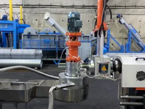 Фото №8 Каскадный гранулятор для пленки в Москве