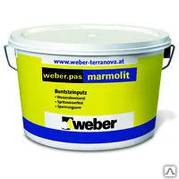 фото Декоративная мозаичная штукатурка weber.pas marmolit