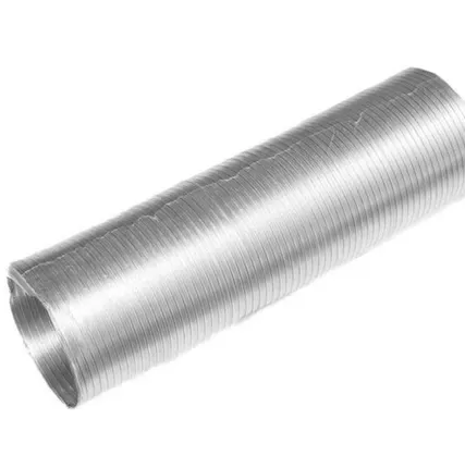 Фото №0 Воздуховод D100 гофро. алюминь. 3м.