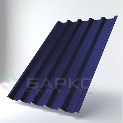 Фото №0 Профлист Н-44 - 1050 мм (1000 мм) RAL 5005 Полиэстер 0.5