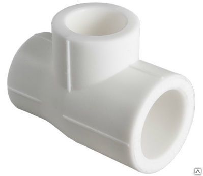 Фото №0 Тройник переходной 40*25*40белый VALTEC