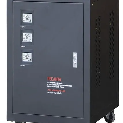 Фото №0 Стабилизатор трехфазный АСН- 80 000/3
в