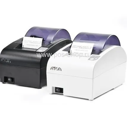 Фото №0 Принтер документов АТОЛ 55 для ЕНВД. Черный 
RS+USB+Ethernet (Кабель RS-232