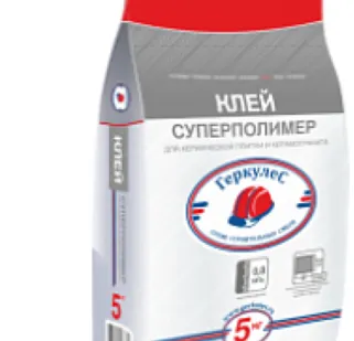 фото Клей для кафеля Суперполимер ГЕРКУЛЕС GM-45  (5кг)