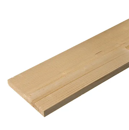 Фото №0 Доска строганная 20х140х6000 мм, (сосна, ель) сорт АВ камерной сушки