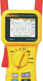 фото Клещи для измерения качества электроэнергии FLUKE 345