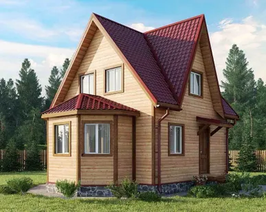 фото Сруб 6Х8, 48 кв.м.