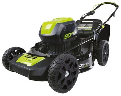 фото Газонокосилка greenworks