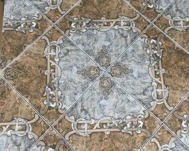 фото Плитка напольная Арабская вязь 327*327