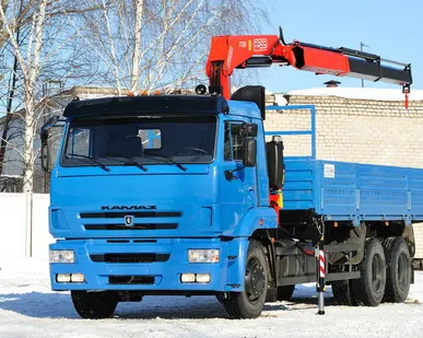фото Выкуп спецтехники КМУ на базе КамАЗ 43118