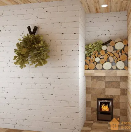 Фото №4 Печь для бани Grill D Aurora 160 long black (чёрная, с выносной топкой)