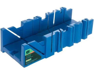 фото Стусло пластиковое, 6 углов для запила, 300х90 мм Сибртех