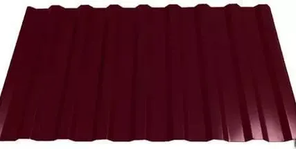 Фото №0 Профнастил С-21 (1,05*1,5) вишня ралл 3005