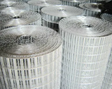 фото Сетка сварная 16x16 мм проволока 2 мм оцинкованная