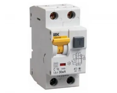 фото Дифференциальный автомат АВДТ-32 1п+N 20А 30мА ИЭК