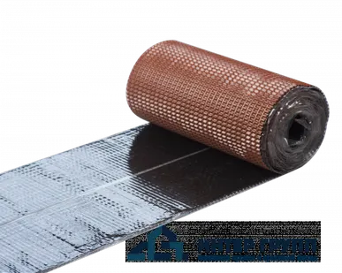 фото ТЕХНОНИКОЛЬ лента гофрированная для примыканий A-Flex F2 280 ECO красная, 5м