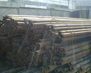 фото Труба б/у на сваи забивные