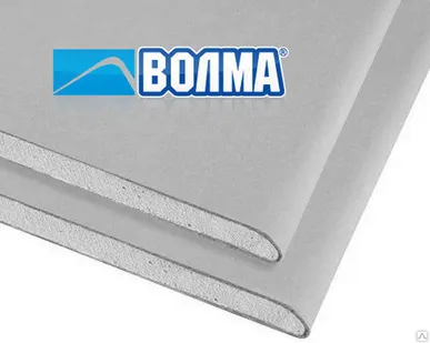 фото Гипсокартон обычный 12,5мм 1200х2500мм Волма