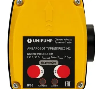 фото Блок управления насосом турбипресс М2 UNIPUMP