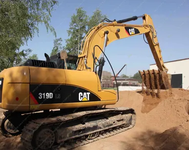 фото Аренда гусеничного экскаватора Caterpillar 319D LN, Москва