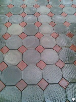 Фото №0 Плитка тротуарная Восьмигранник