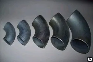 фото Отвод 168 оцинкованный крутоизогнутый 90-45% ГОСТ17375 ст.10; 09Г2С