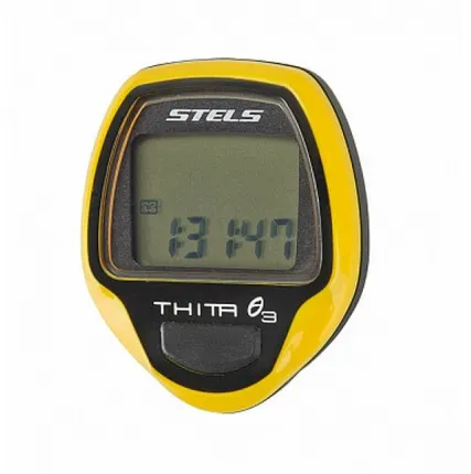 Фото №0 Велокомпьютер Thita-3 10 функций, жёлтый