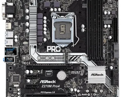 фото Материнская плата ASRock Z270M