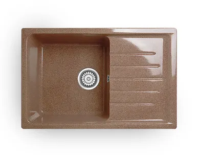 фото Мойка ГЛЯНЦЕВАЯ КВАРЦ 745LL-6 ТЕРРАКОТ