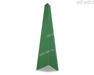 фото Планка торцевая 95х120х2000 RAL 6002