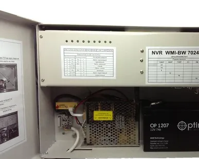 фото 24 канальный IP видеорегистратор NVR Интегрированный WMI BW-7024T-P PoE6